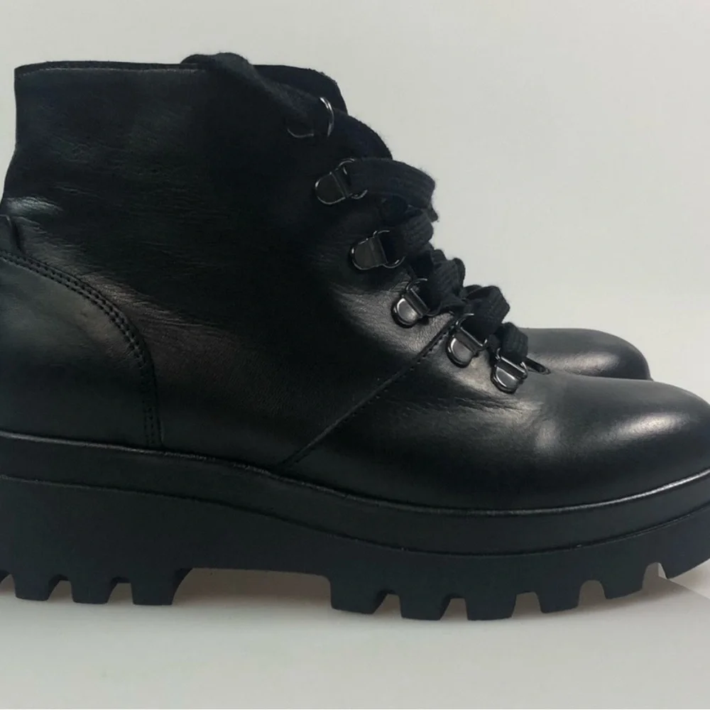 Barney’s New York Platform Combat Boots 8 (39)